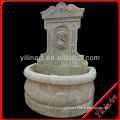 Antique Carving Marble Wall Fountain (YL-Z037)